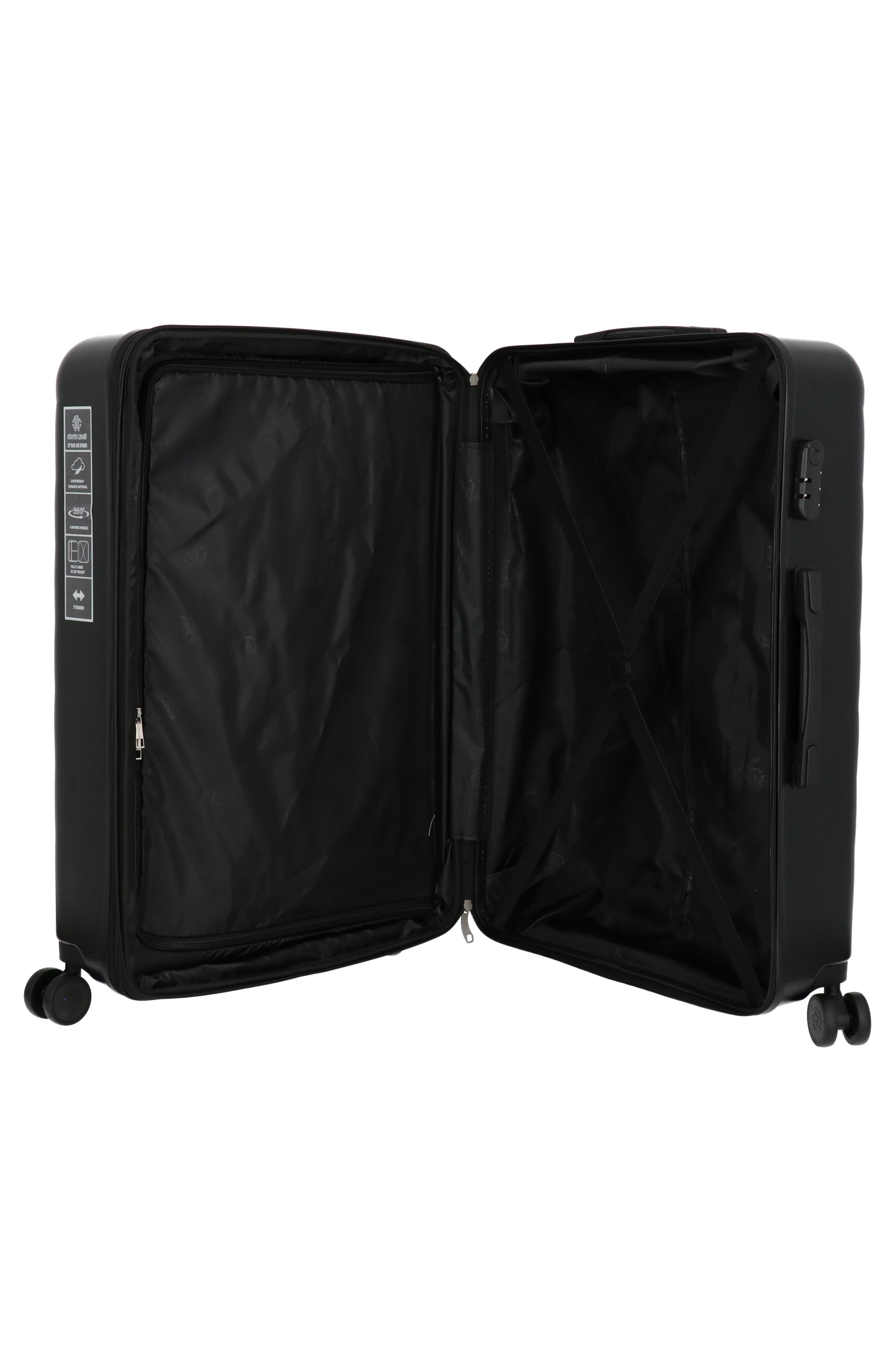 Roberto Cavalli 3-Piece Hardside Luggage Set, Alternate, color, 