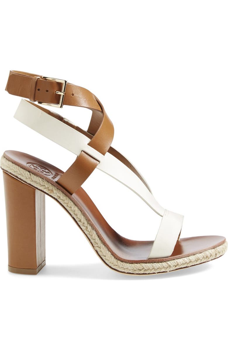 Tory Burch 'Marbella' Ankle Strap Leather Sandal, Alternate, color,