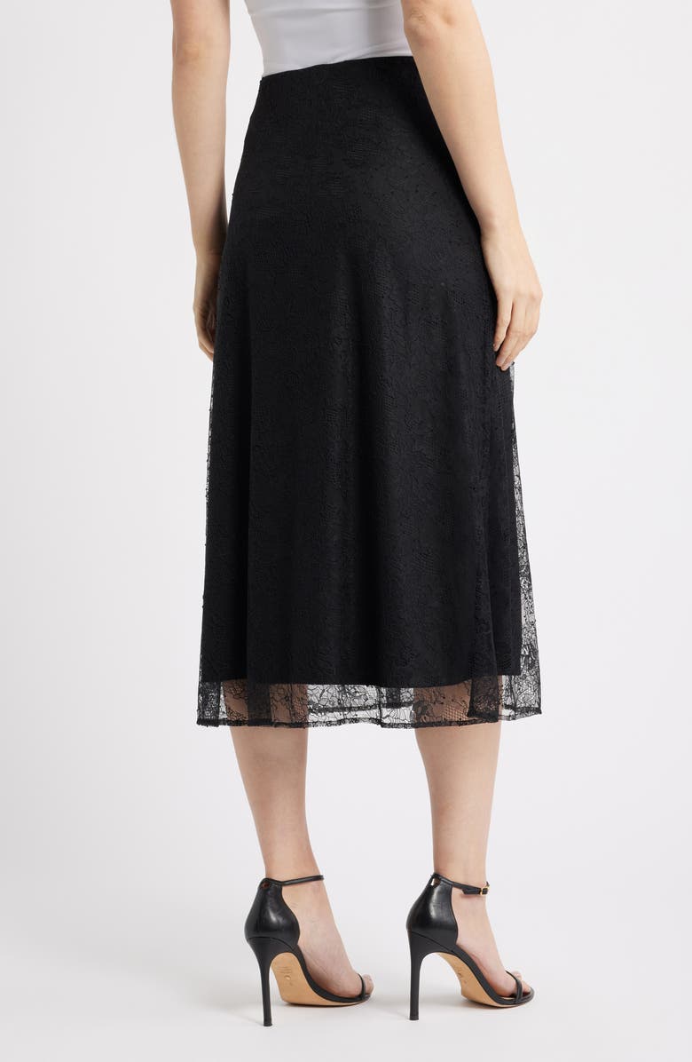 Anne Klein Lace A-Line Skirt, Alternate, color, 