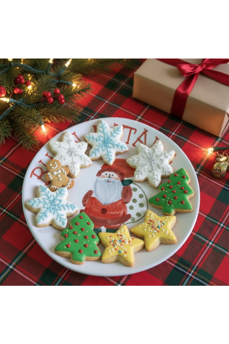 Natale - Salad (Dessert) Plate, Alternate, color, White