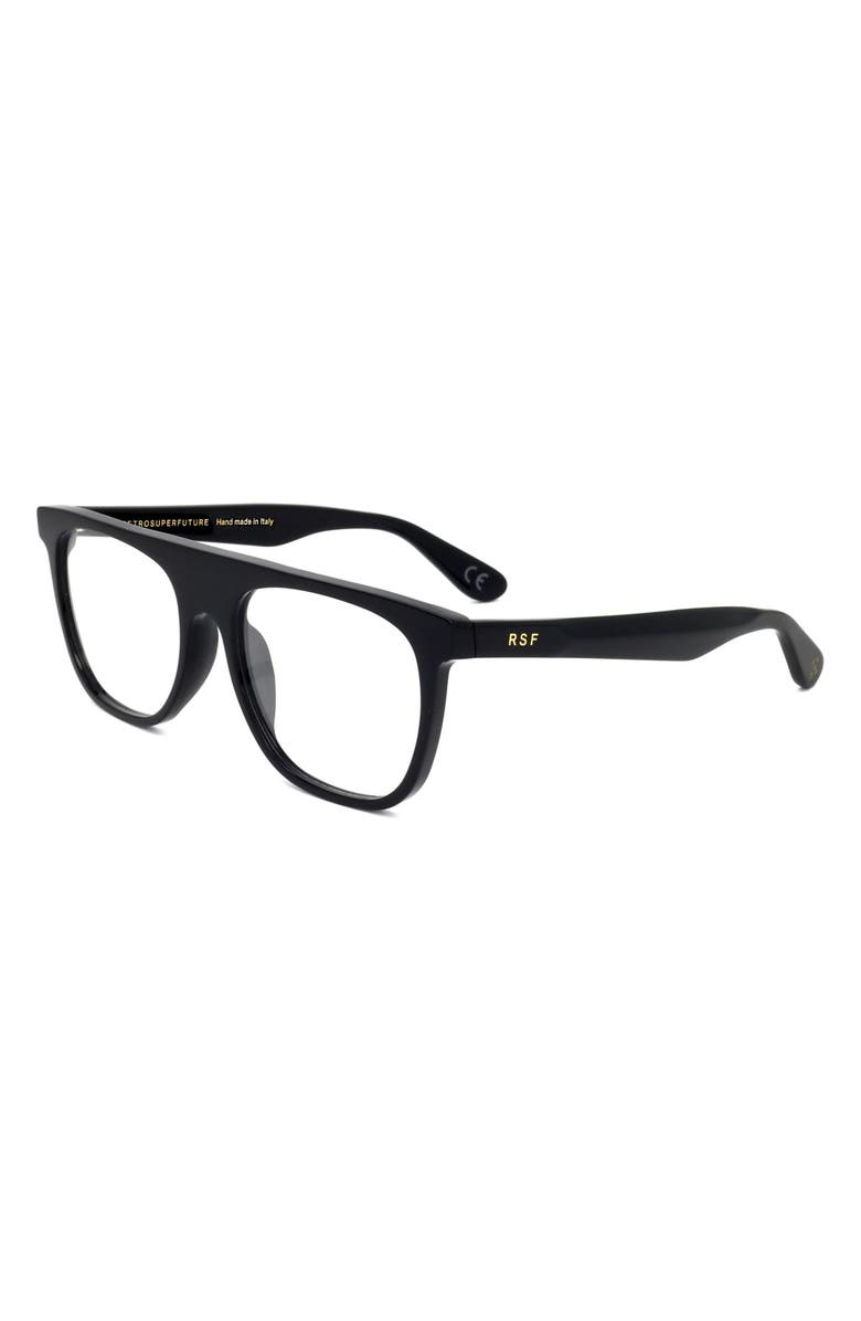 SUPER by RETROSUPERFUTURE<sup>®</sup> 51mm Square Reading Glasses, Alternate, color, Black