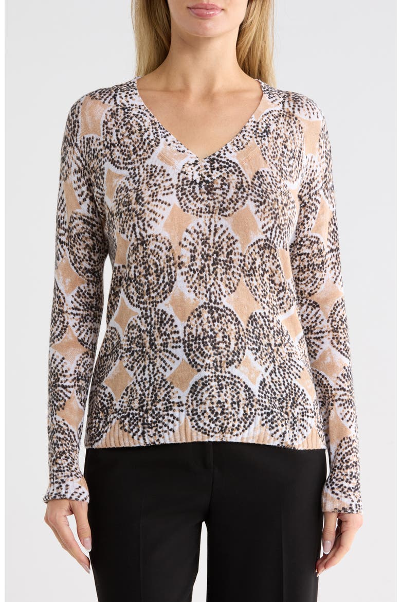 Sand Dollar Supersoft Sweater, Main, color, NEUTRAL MULTI