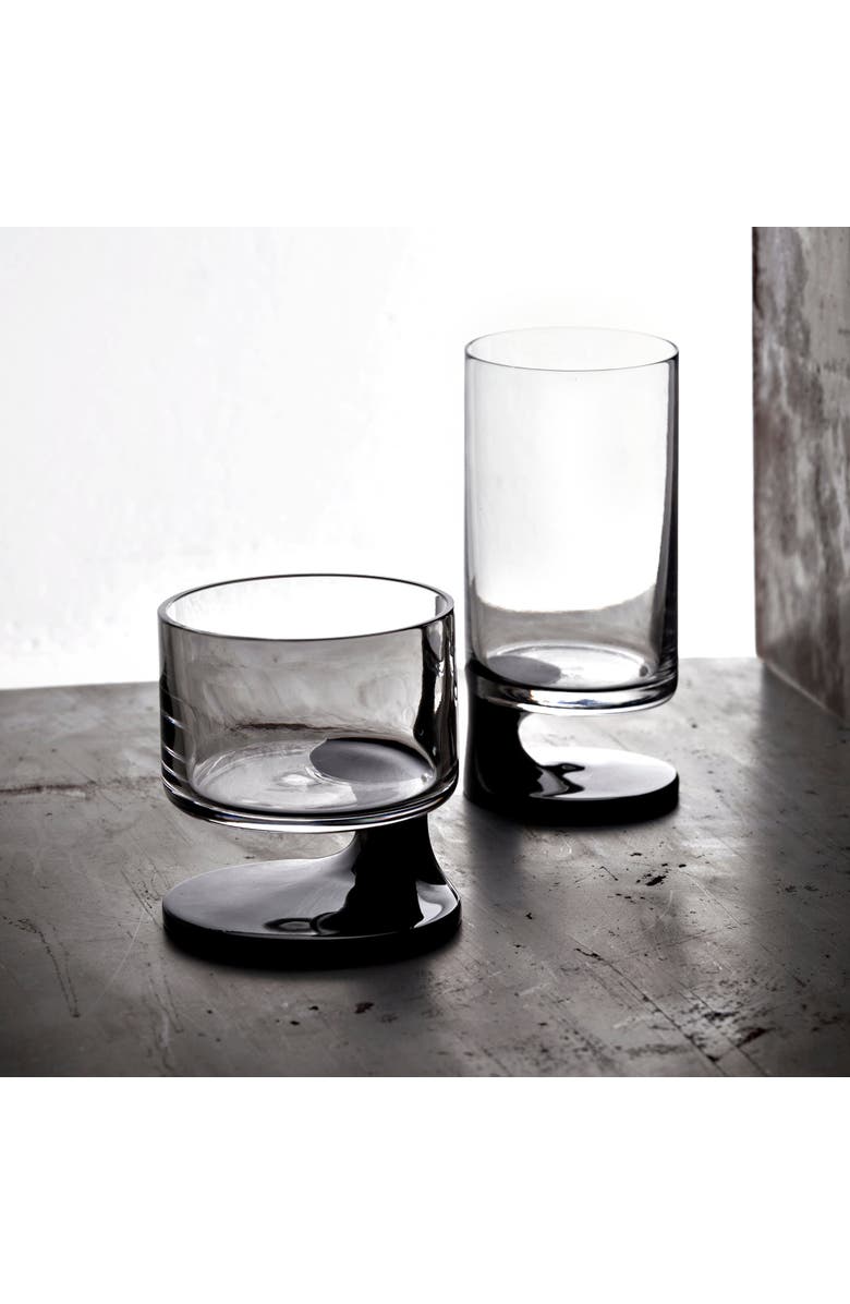 Arnolfo Di Cambio Double Old Fashion Glass Smoke Set Of 2, Alternate, color,