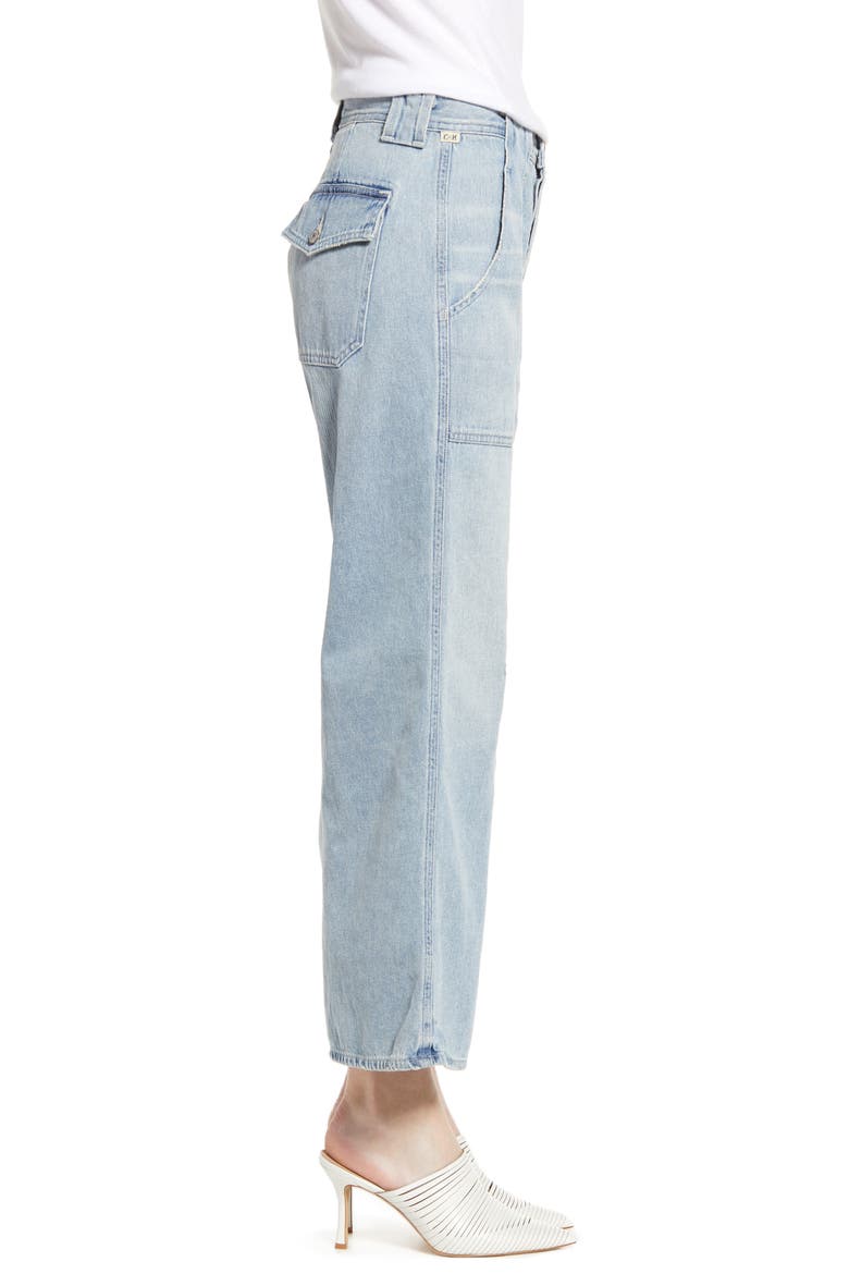 Eva Utility Crop Wide Leg Jeans, Alternate, color, ROVE