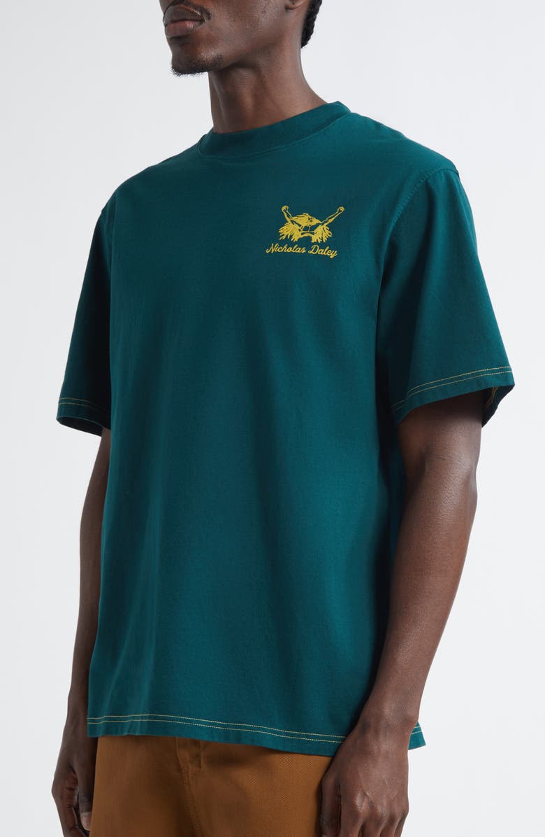 Nicholas Daley Roots Rock Reggae Graphic T-Shirt, Alternate, color, 