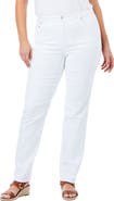 Jessica London True Fit Stretch Denim Straight Leg Jean