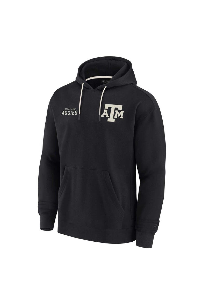 Unisex Fanatics Signature Black Texas A&M Aggies Elements Super Soft Fleece Pullover Hoodie, Alternate, color, Black