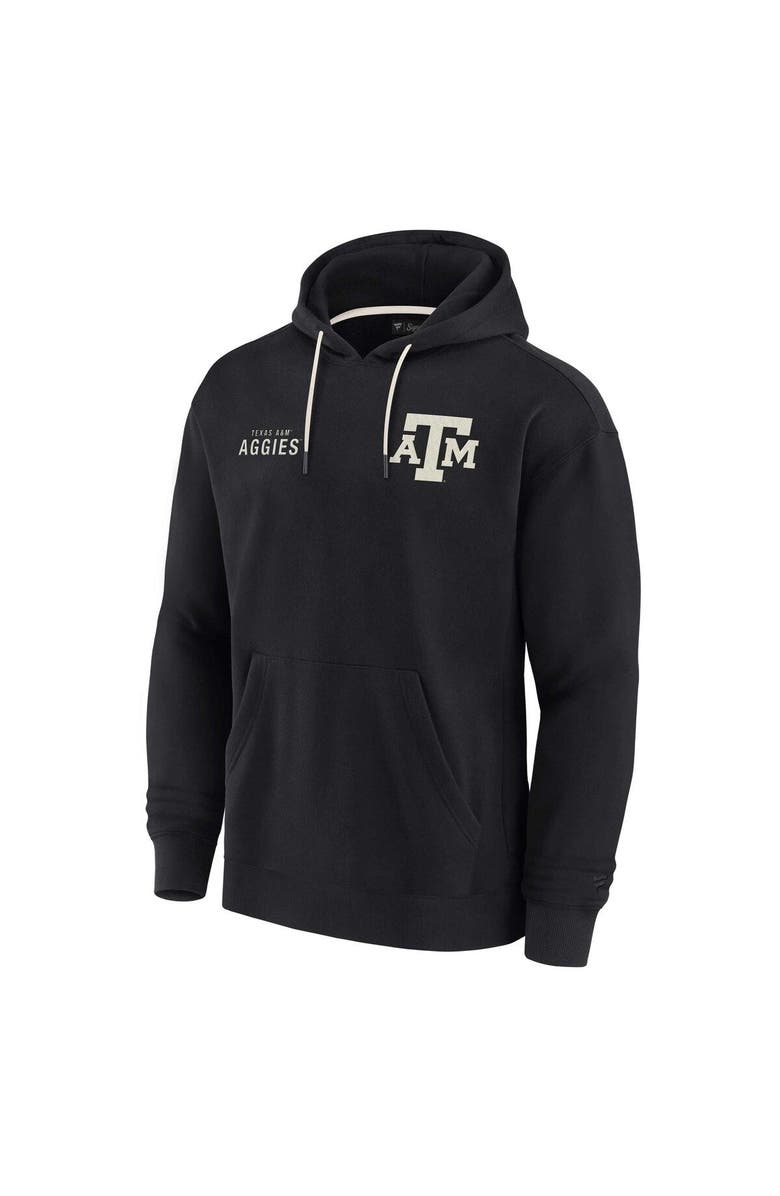 Fanatics Signature Unisex Fanatics Signature Black Texas A&M Aggies Elements Super Soft Fleece Pullover Hoodie, Alternate, color, Black