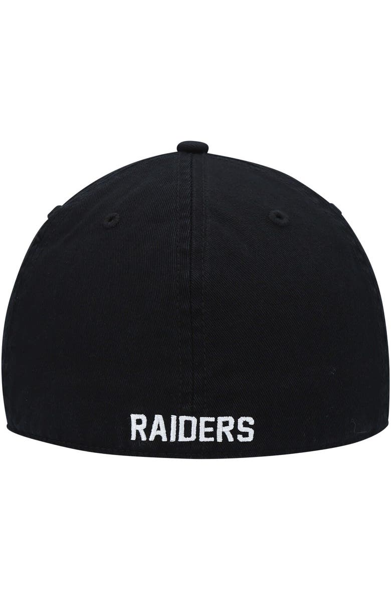 '47 Men's '47 Black Las Vegas Raiders Legacy Franchise Fitted Hat, Alternate, color, 