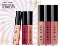 Bobbi Brown Mini Crushed Lip Gloss Trio Set (Limited Edition) $66 Value