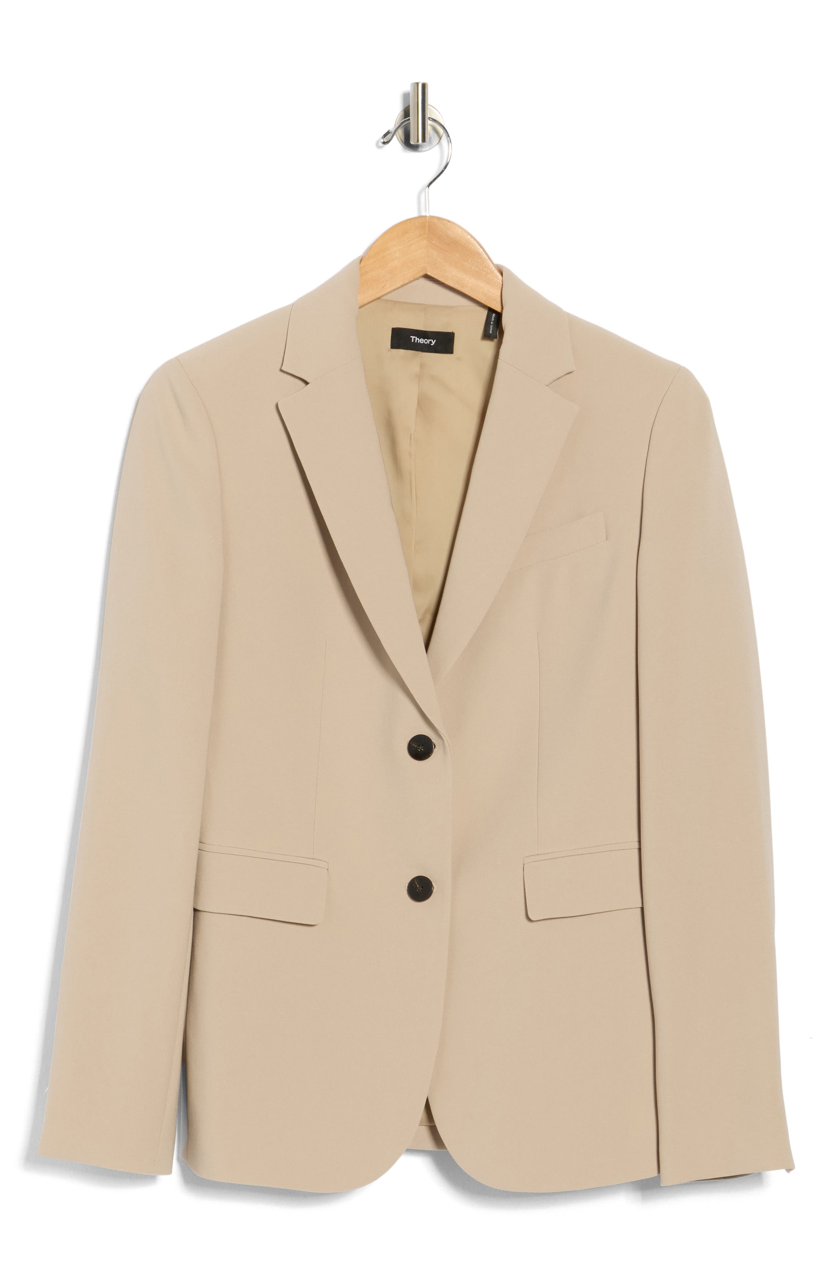 Theory Classic Modern Crepe Blazer