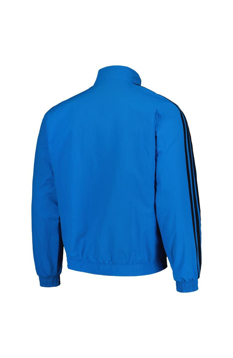 adidas Men's adidas Blue/Purple Charlotte FC 2023 On-Field Anthem Full-Zip Reversible Team Jacket, Alternate, color, Blue