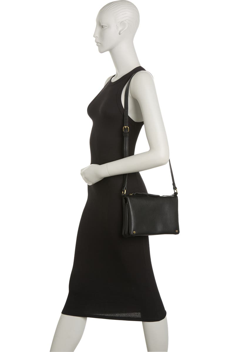 Street Level Medium Faux Leather Crossbody Bag, Alternate, color,