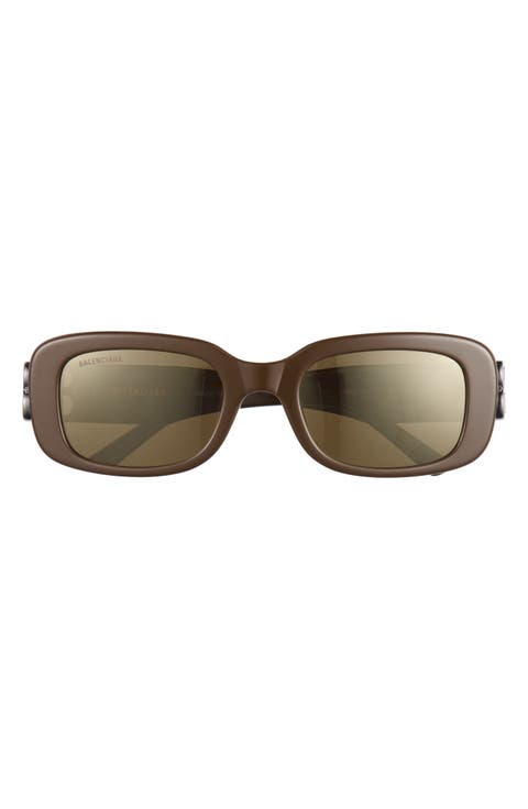 53mm Rectangular Sunglasses