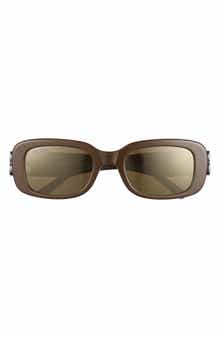 53mm Rectangular Sunglasses