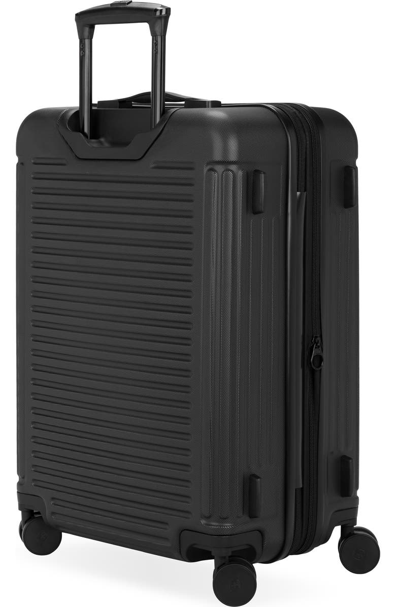 SWISSGEAR 24-Inch Hardside Spinner Luggage, Alternate, color, Black