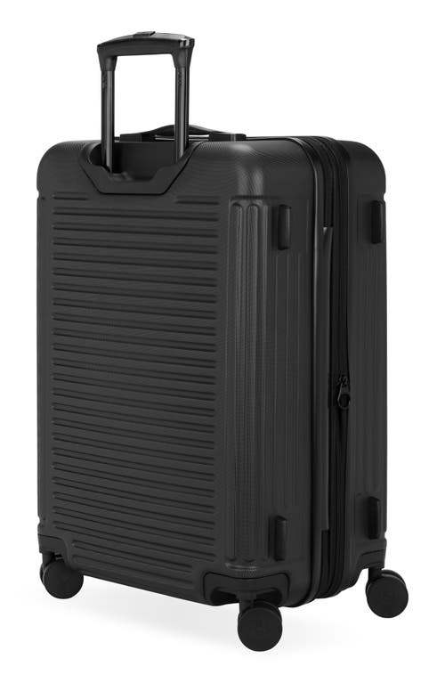 Swissgear 24-inch Hardside Spinner Luggage In Black