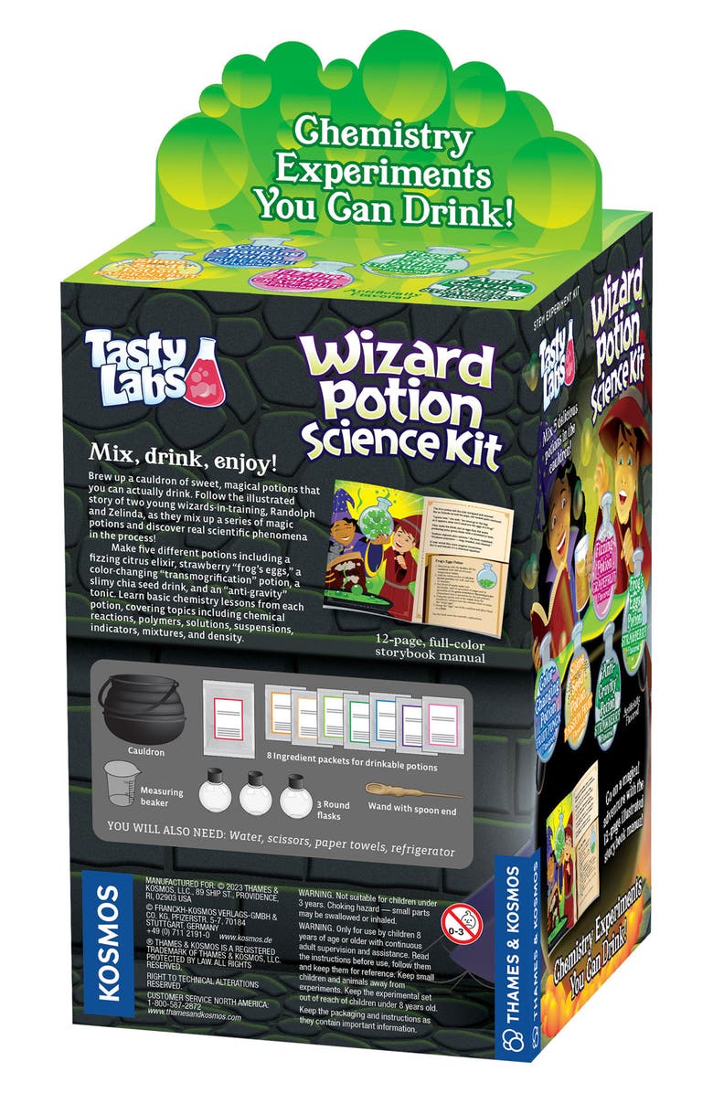 Thames & Kosmos Tasty Labs Wizard Potion Science Kit, Alternate, color, 