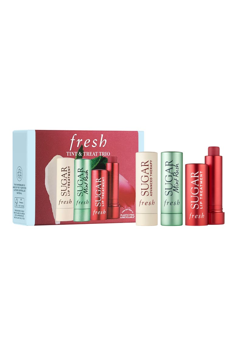 Tint & Treat 3-Piece Lip Care Set (Nordstrom Exclusive) $41 Value, Main, color, NO COLOR