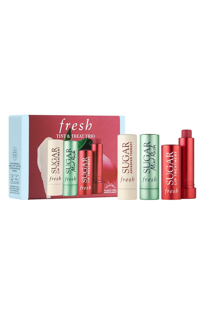 Fresh<sup>®</sup> Tint & Treat 3-Piece Lip Care Set (Nordstrom Exclusive) $41 Value, Main, color,