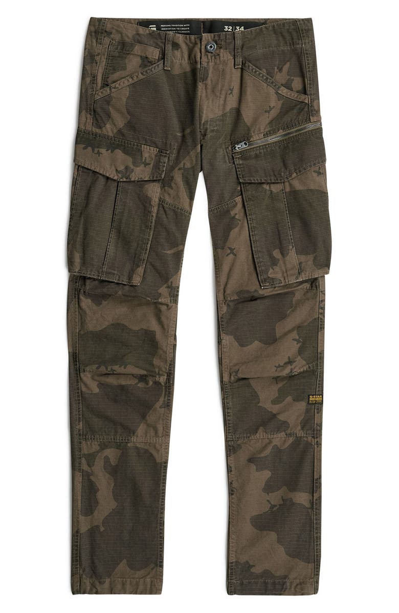G-STAR Rovic 3D Regular Fit Tapered Cargo Pants, Alternate, color, Wren Gd Border Camo