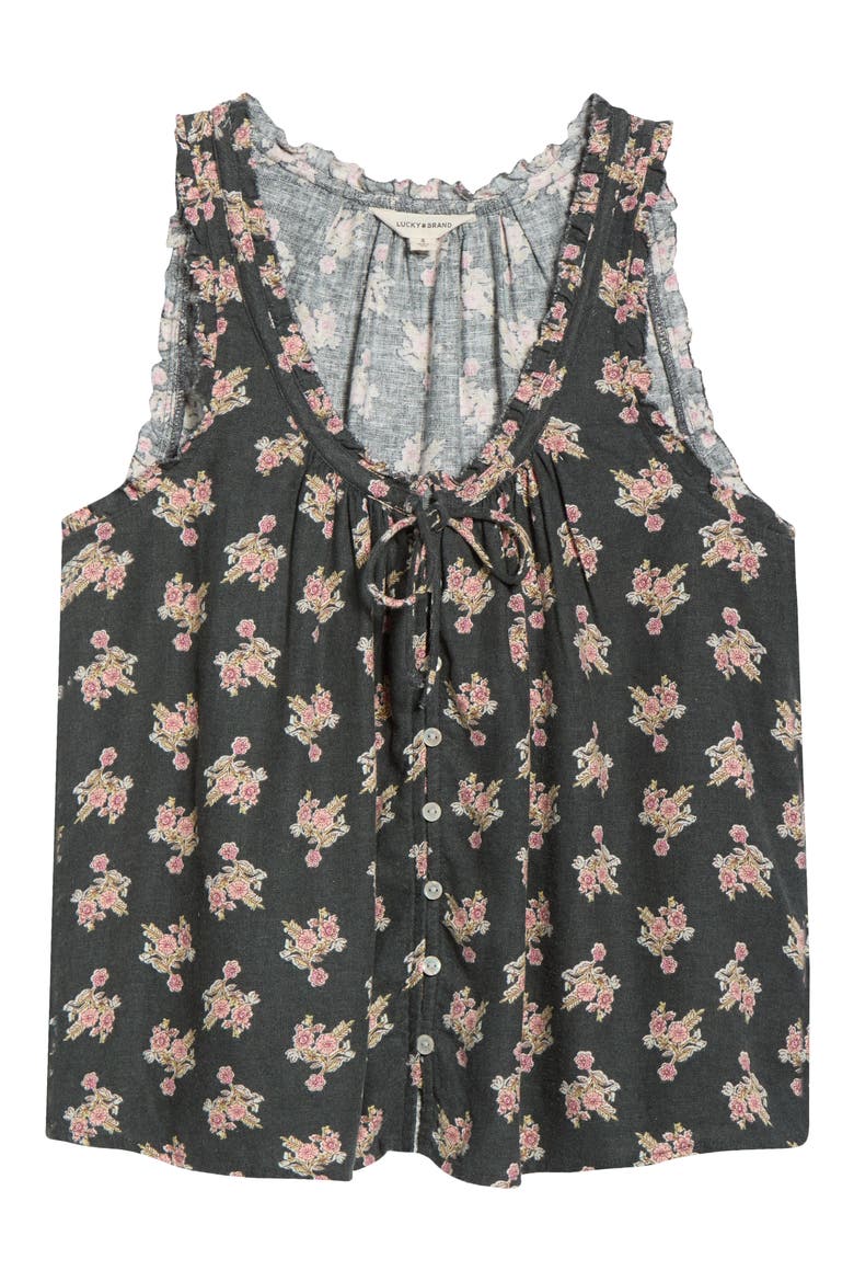 Print Swing Tank, Main, color, BLACK MULTI