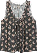 Lucky Brand Print Swing Tank