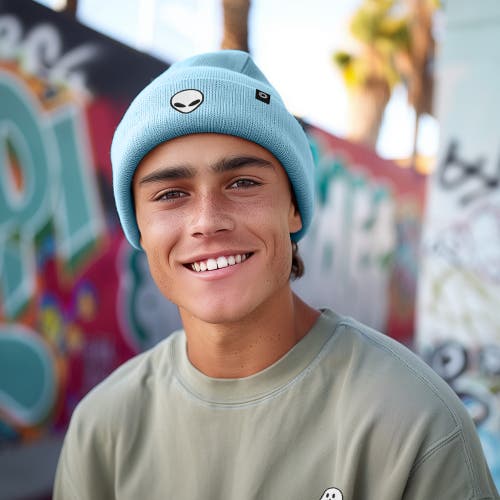 Dalix Alien Beanie In Beige