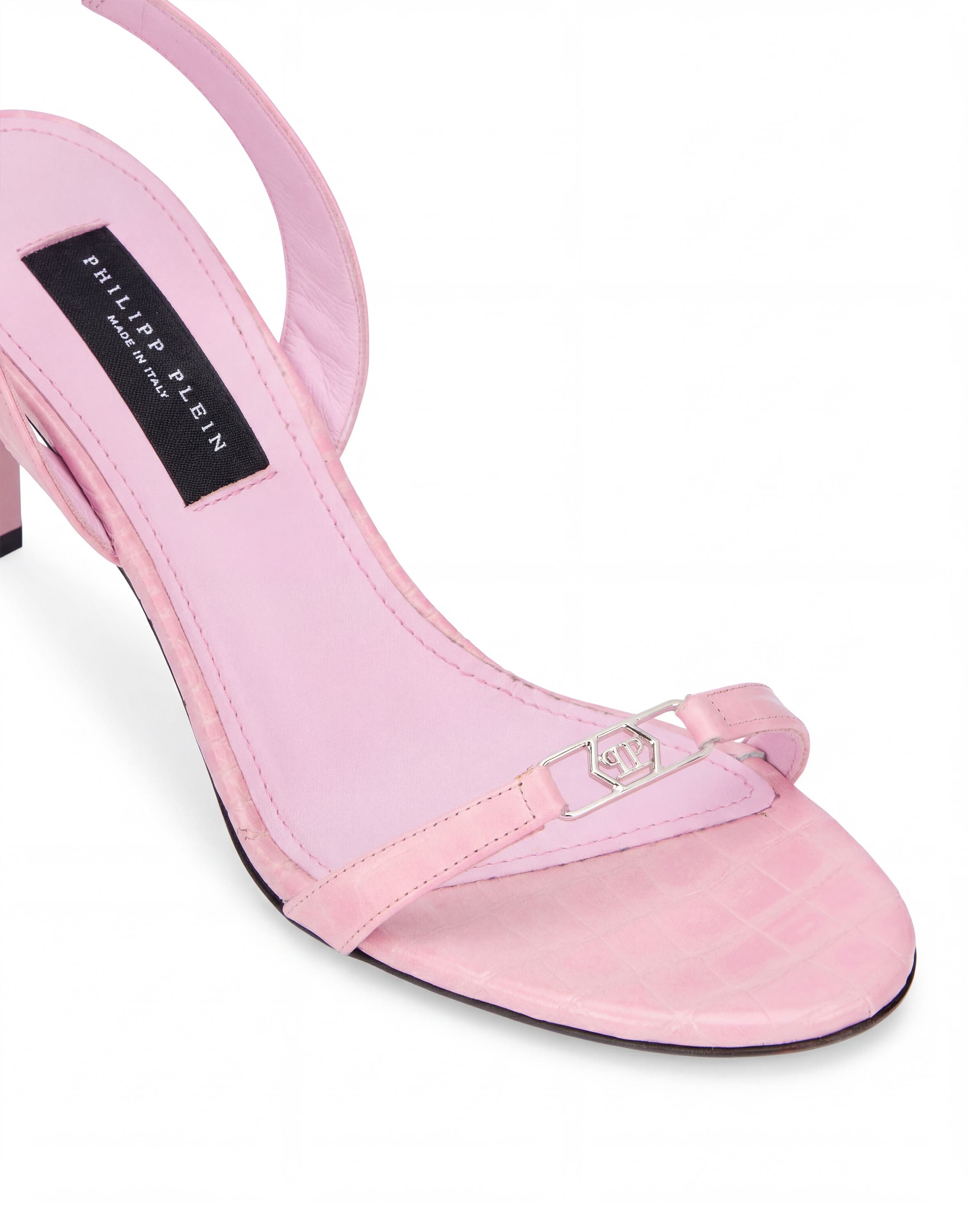 High Heels Sandals Hexagon 9 Women, Alternate, color, rose/pink