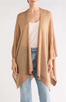 Vince Camuto Lightweight Open Knit Topper