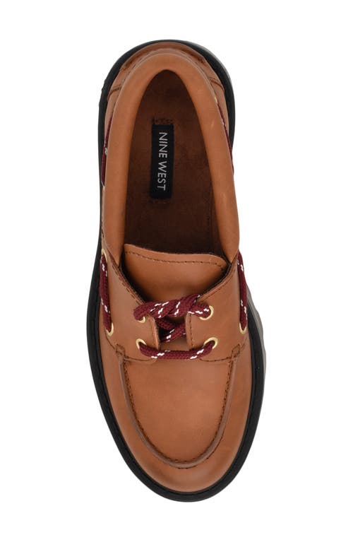 Nine West Kerisa Lug Sole Loafer In Brown