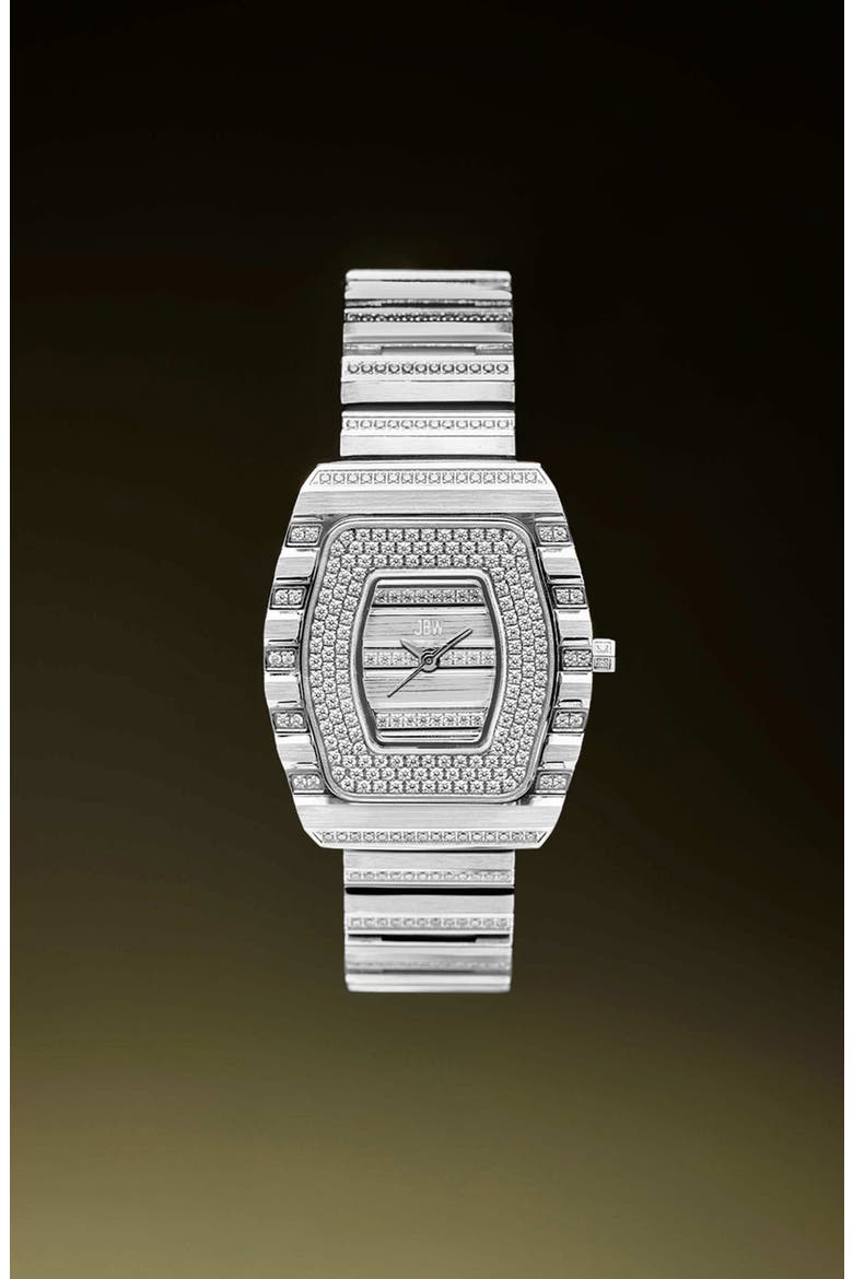 Echelon Bracelet Strap Watch, 34mm, Alternate, color, STAINLESS STEEL