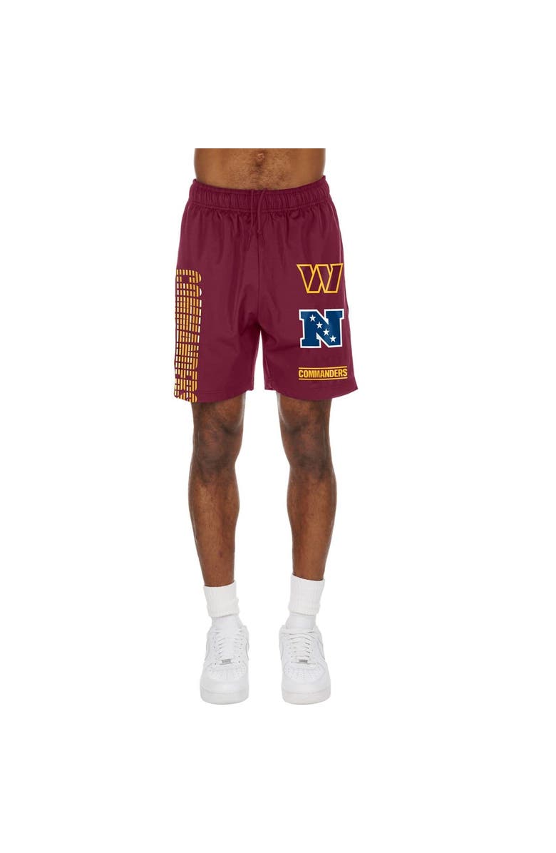 New Era Men's New Era  Burgundy Washington Commanders Match Shorts, Main, color, Burgundy
