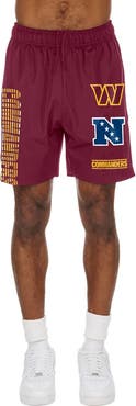 New Era Men's New Era Burgundy Washington Commanders Match Shorts
