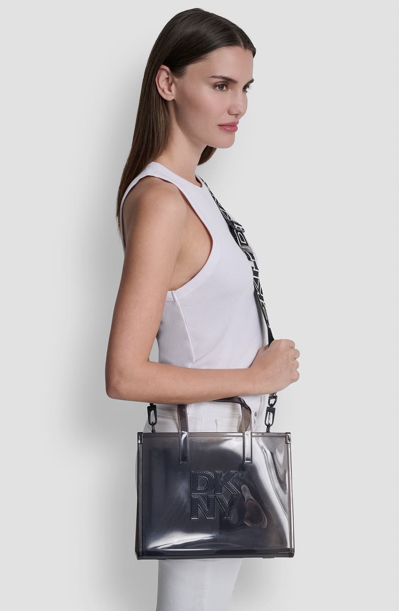 DKNY Hadlee Small Tote, Alternate, color, Blk/ Black