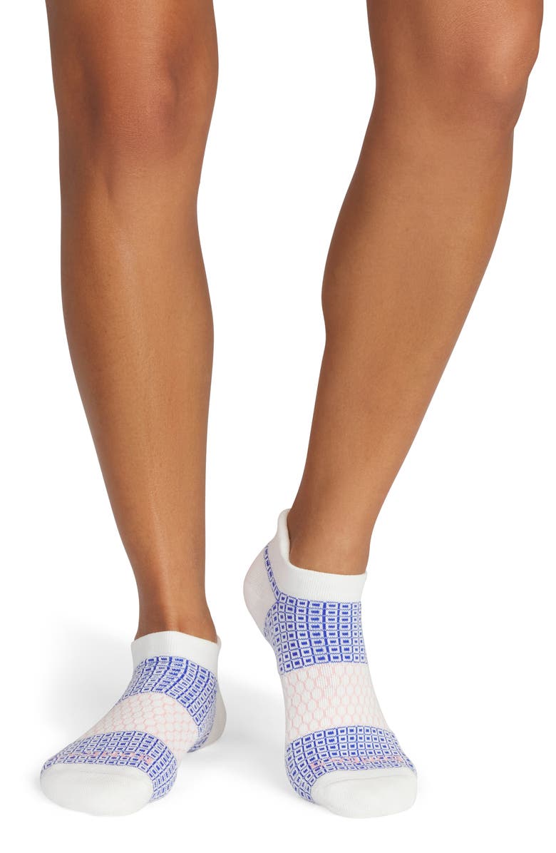 Bombas Square Colorblock Ankle Socks, Alternate, color, 
