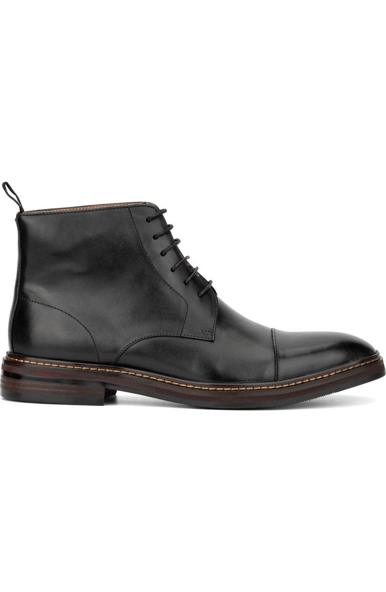 VINTAGE FOUNDRY Barnaby Cap Toe Boot, Alternate, color, Black