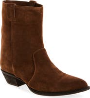 Jeffrey Campbell Busca Suede Pointy Toe Boot