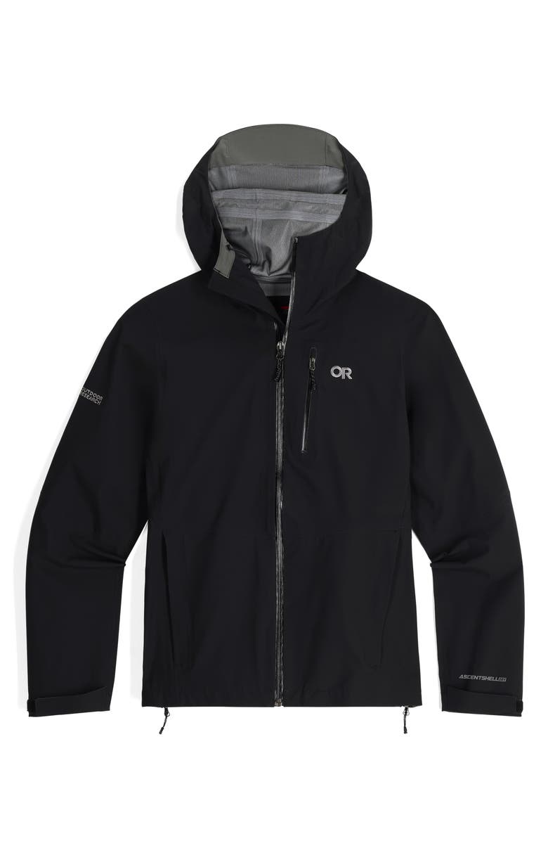 Outdoor Research Aspire II Gore-Tex<sup>®</sup> Waterproof Jacket, Alternate, color, Black