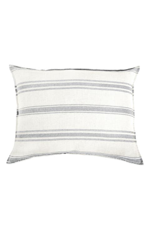 Big Jackson Linen Accent Pillow