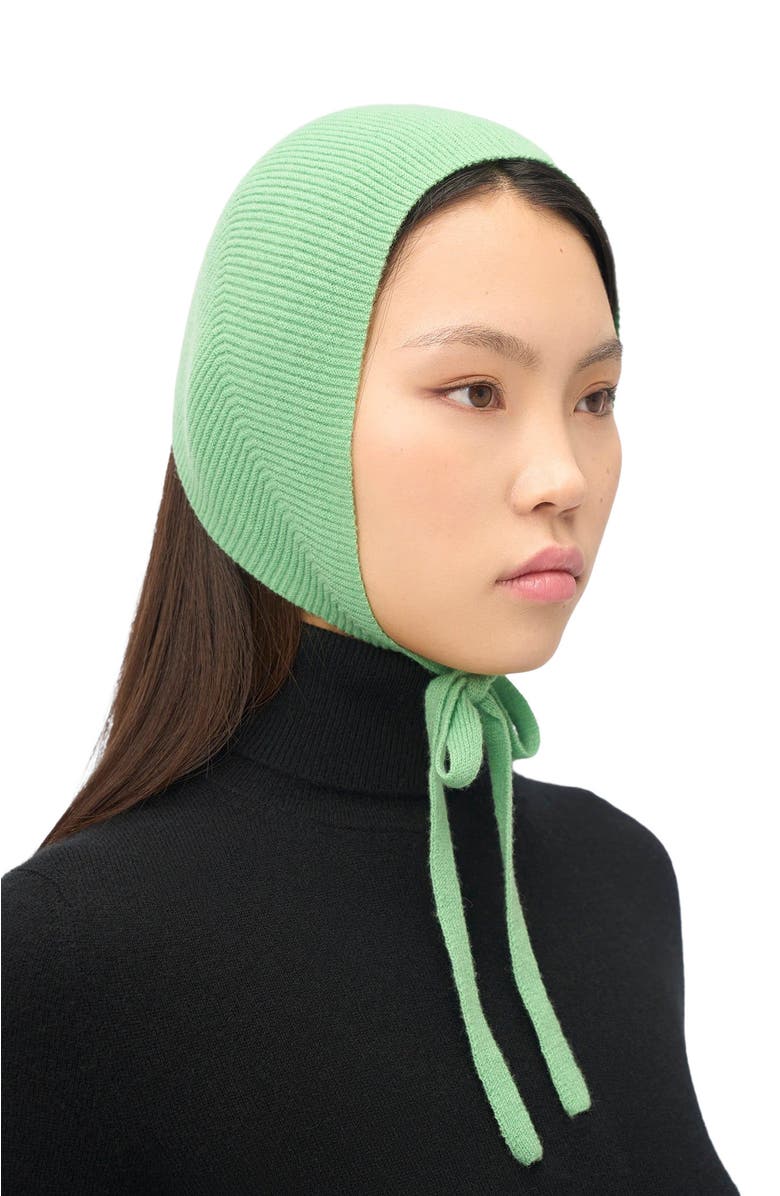 GOBI Mongolian Cashmere Cashmere Bonnet For Woman, Alternate, color, Zephyr Green