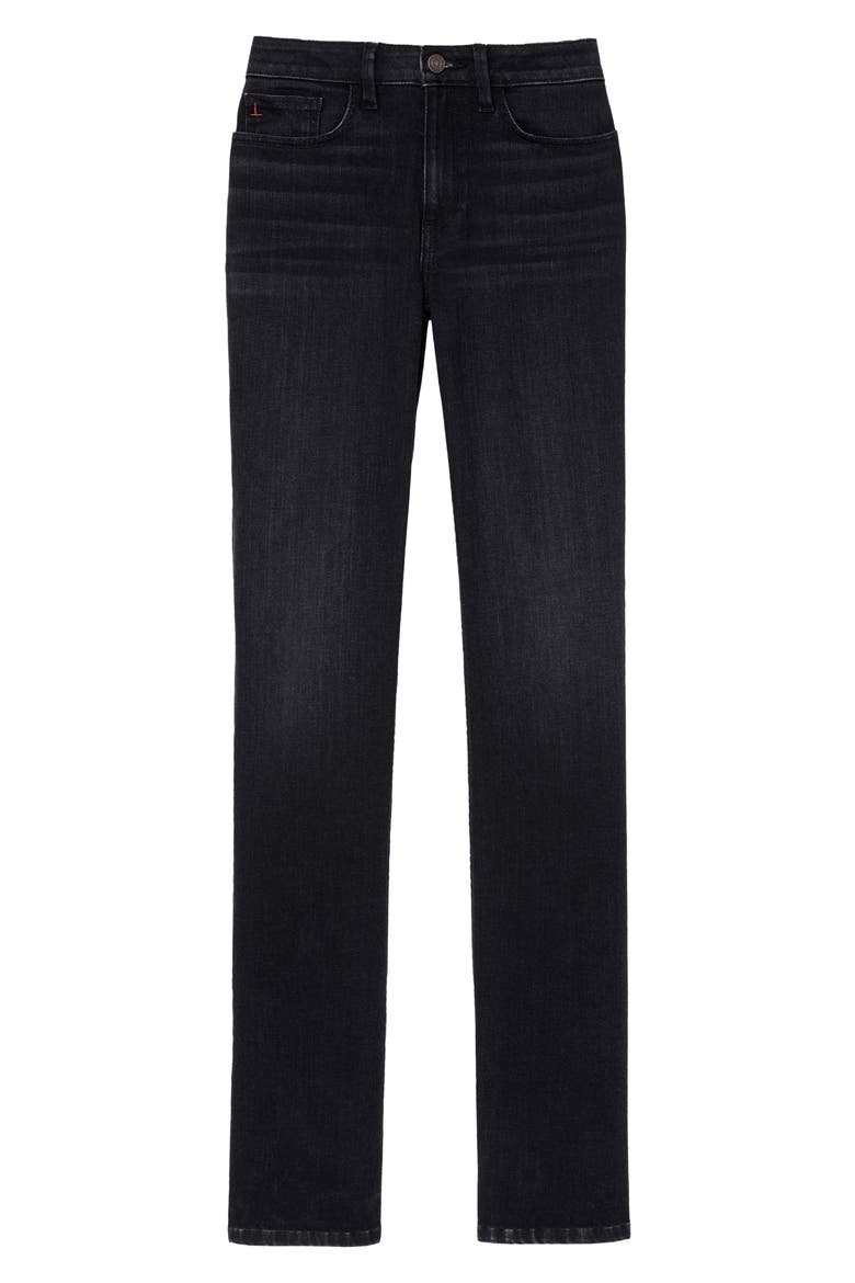 Mercer Kick Flare Jeans, Alternate, color, WASHED ONYX
