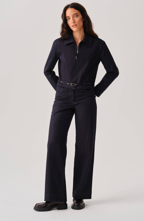 Leman Mercer Sloane Pant In Blue