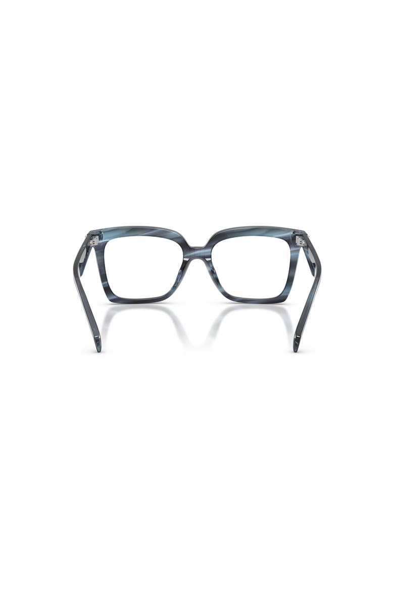 53mm Square optical glasses, Alternate, color, Blue