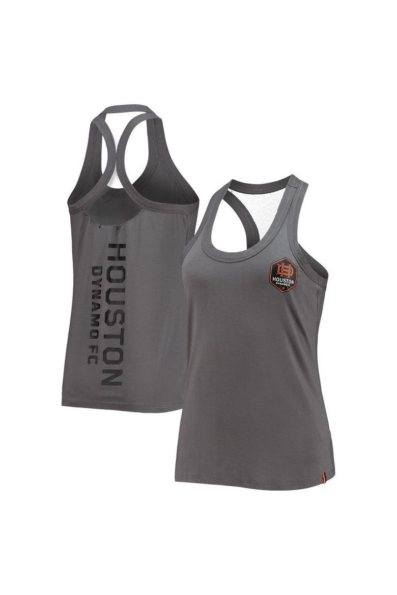 Women's The Wild Collective Gray Houston Dynamo FC Athleisure Tank Top, Main, color, Gray