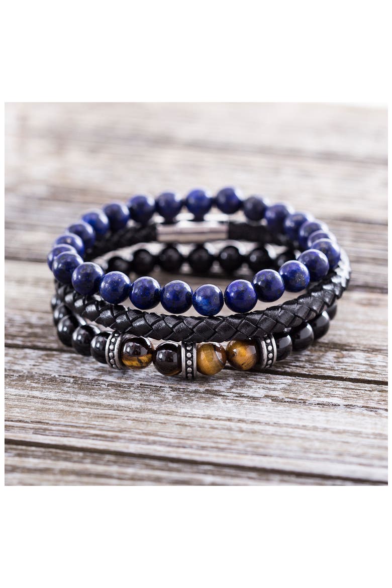 Trio Bracelet Set, Alternate, color, MULTI