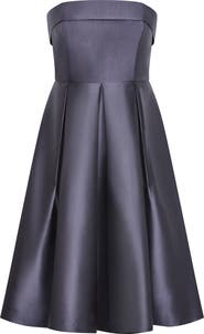 City Chic Tiffany Strapless Fit & Flare Dress