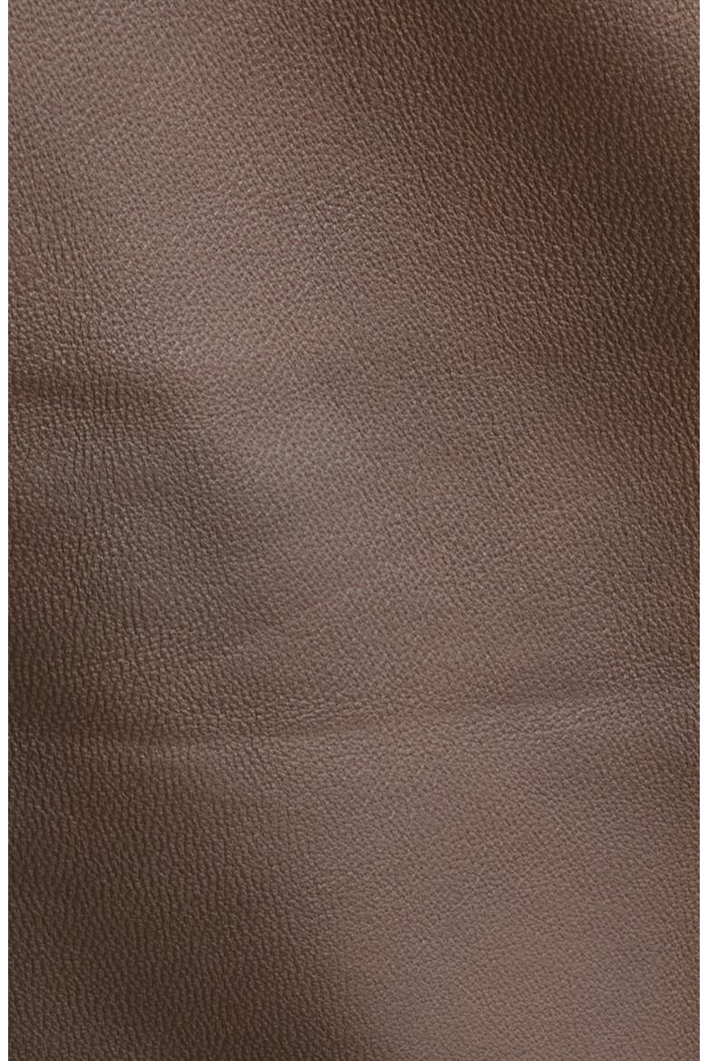 Lamb Leather Jacket, Alternate, color, MOKA TOBACCO