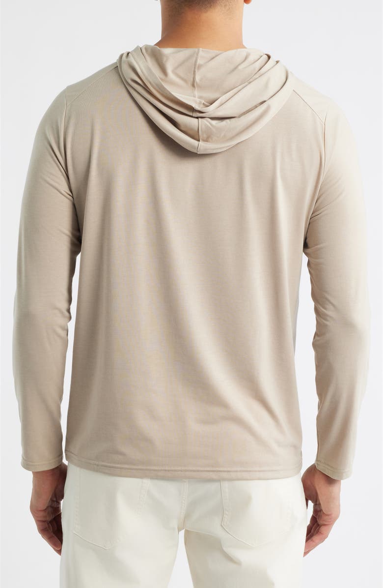 Fair Harbor The Seabreeze Performance Pullover Hoodie, Alternate, color, Sand