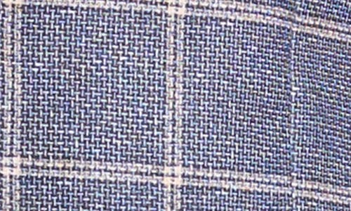 Savile Row Co Navy & Tan Birdseye Blazer